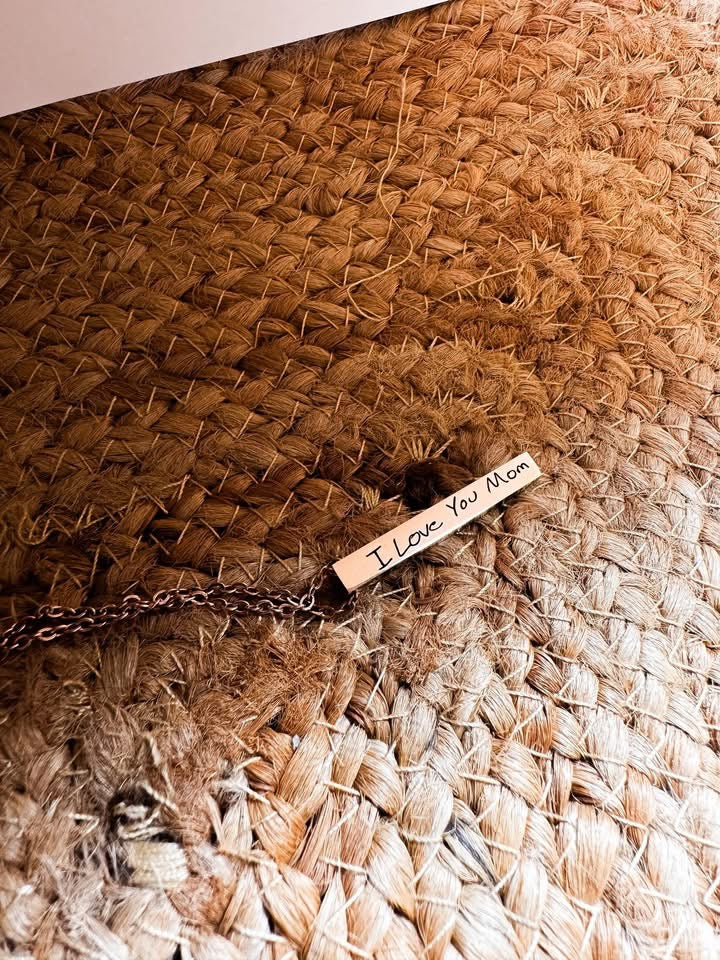 Heirloom 4-Sided Vertical Bar Necklace – A Story You Can Wear