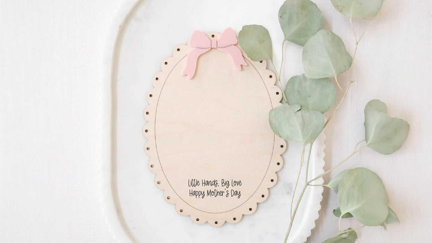 Little Hands, Big Love Keepsake Plaque