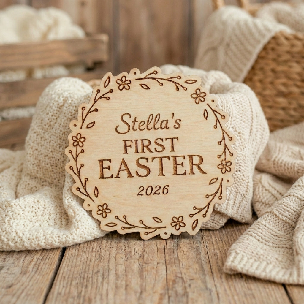 Baby's First Easter Spring Floral