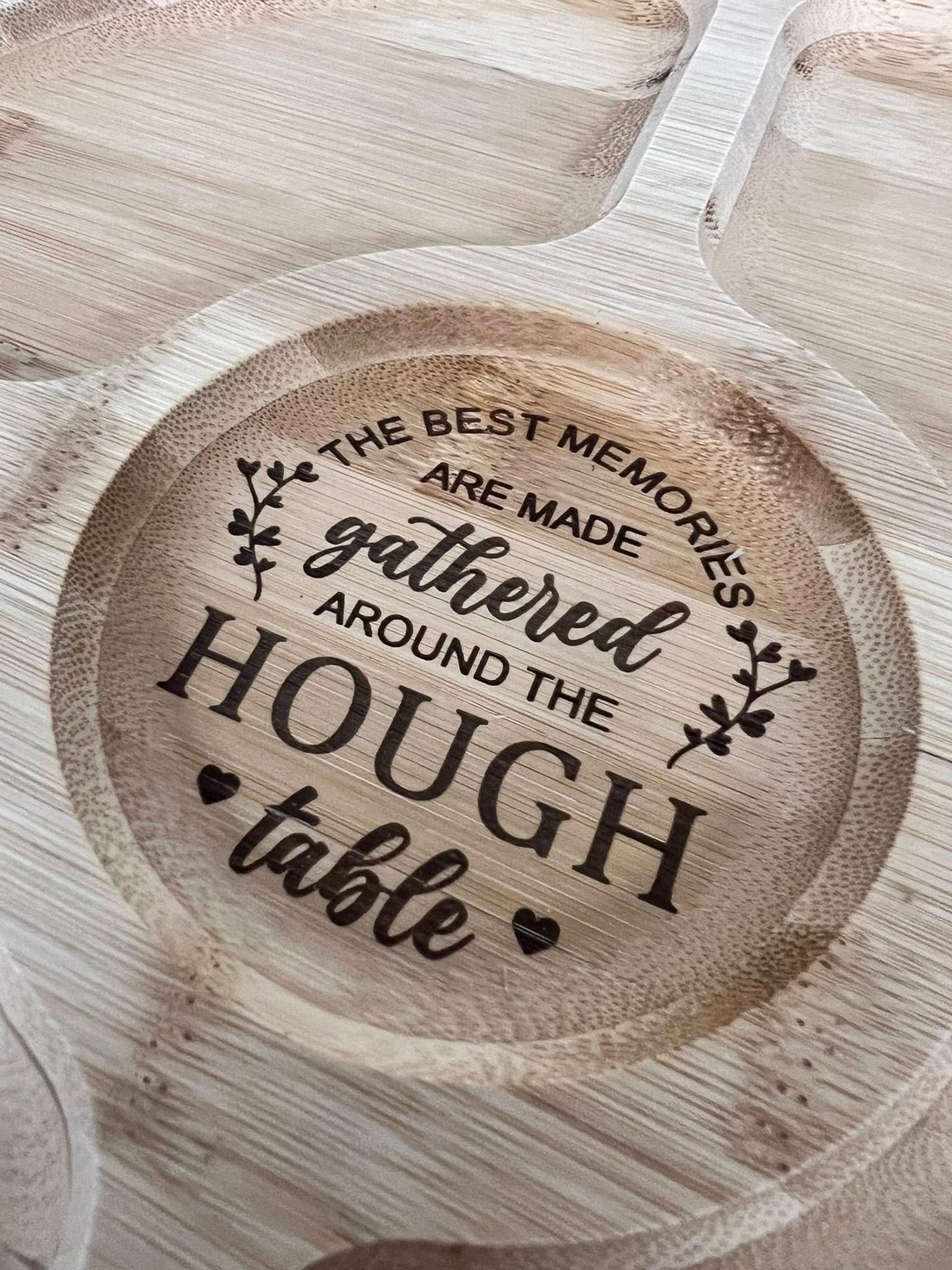Personalized Snack Serving Tray with Lid