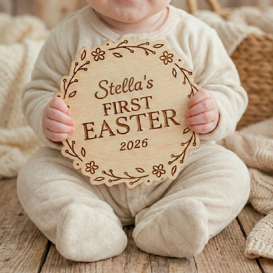 Baby's First Easter Spring Floral