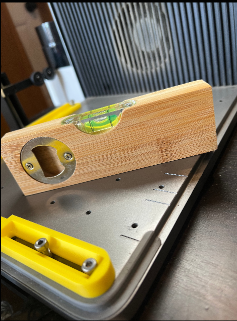 Engraved Bamboo Level