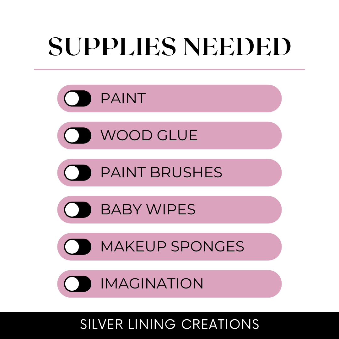 Build & Paint Easter Keepsake Kit – DIY Bunny, Lamb or Chick