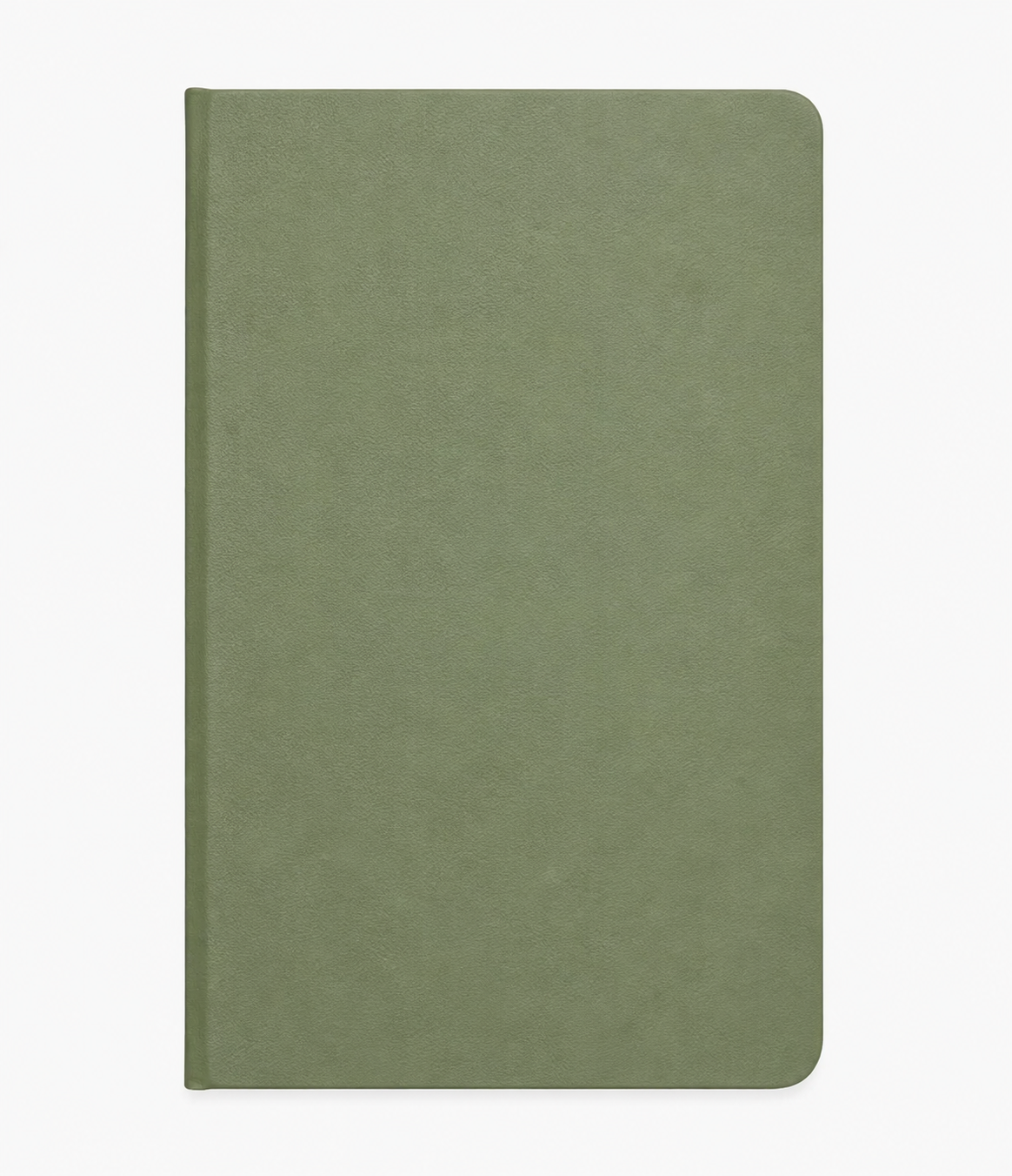 Army green A5 journal for personalized laser engraving