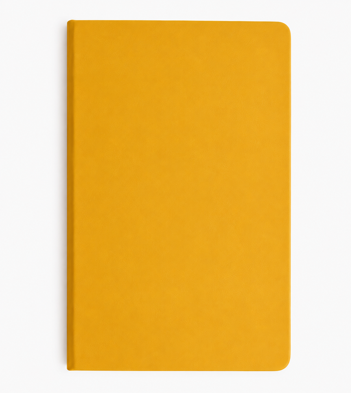 Tangerine orange A5 journal for personalized laser engraving