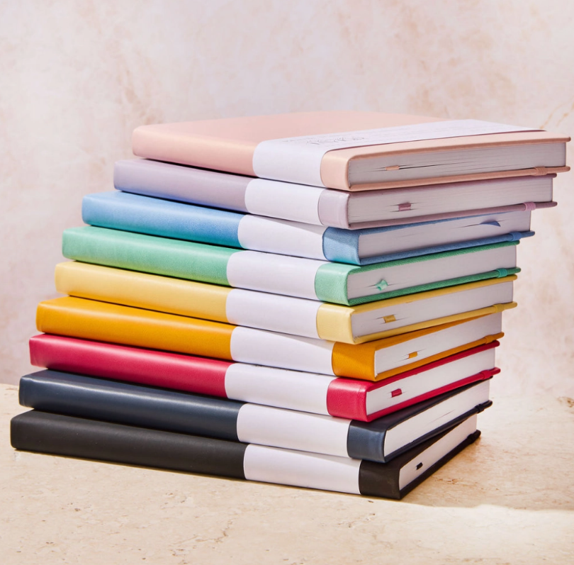 A5 journals available in a variety of colours for custom laser engraving