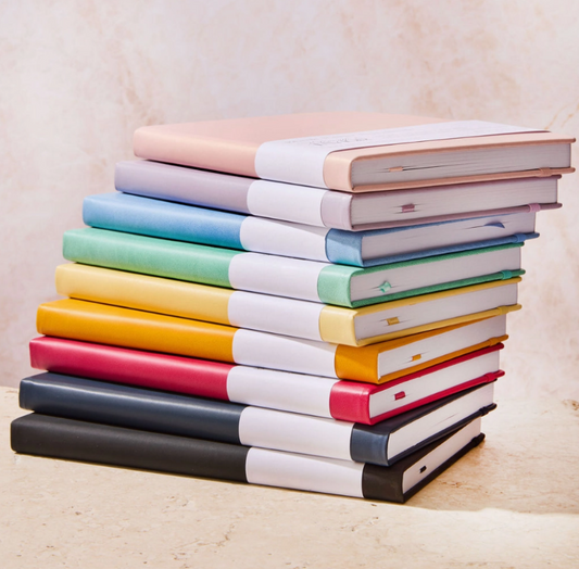 A5 journals available in a variety of colours for custom laser engraving